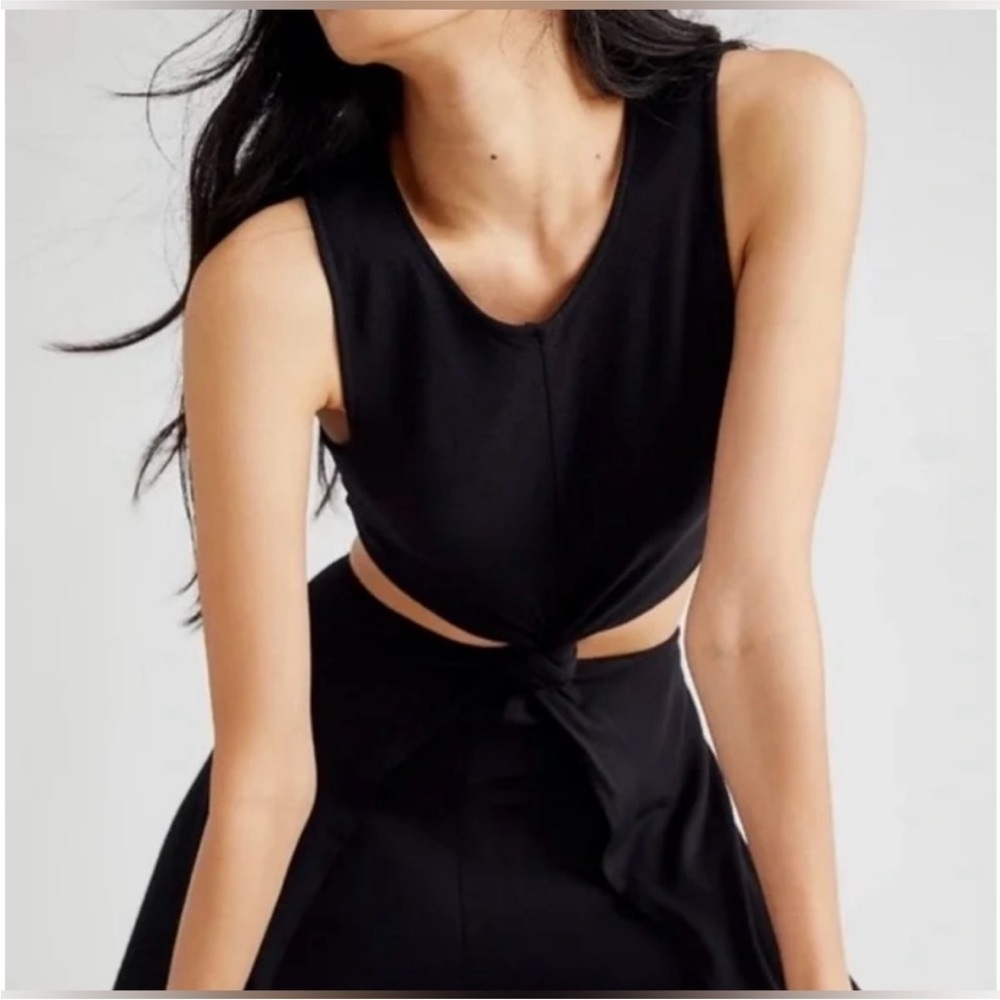 Free People FP Beach Tamarama Maxi Black Romper Jumper Jumpsuit, Size Small - Picture 7 of 10